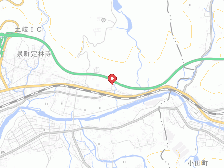土岐グランドボウルの地図