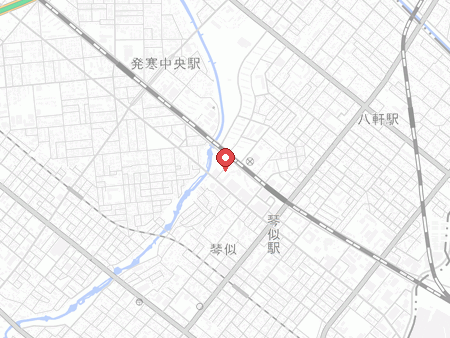 綜合レジャー サンコーボウルの地図