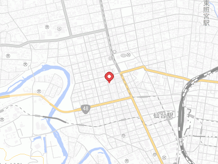 卓球酒場 PONGの地図