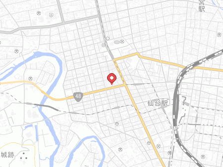 ダイニングダーツバー Bee 仙台店の地図