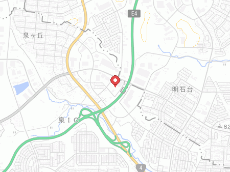 ラウンドワンスタジアム 仙台泉店の地図
