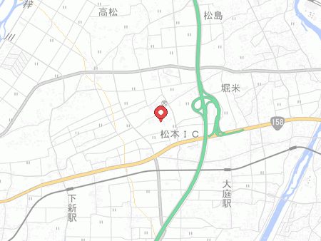 自遊空間SELF 松本インター店の地図