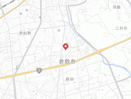 アミパラ倉敷店(アミパラボウル)の地図