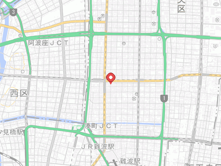 バグース 心斎橋店の地図