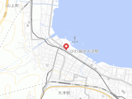 ラウンドワンスタジアム 浜大津アーカス店の地図