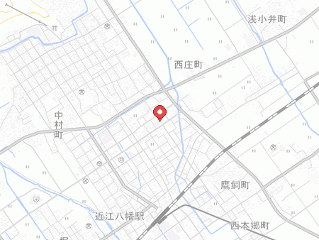 アクト近江八幡2番館の地図