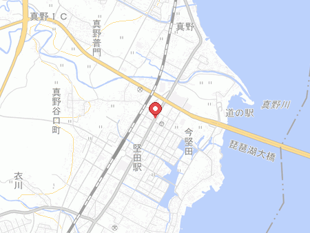 アクト堅田の地図