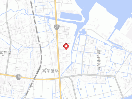 ラウンドワンスタジアム 津・高茶屋店の地図