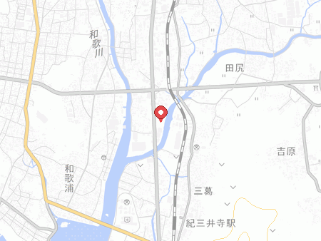 ラウンドワンスタジアム 和歌山店の地図