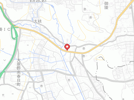 あそびば洛西店の地図
