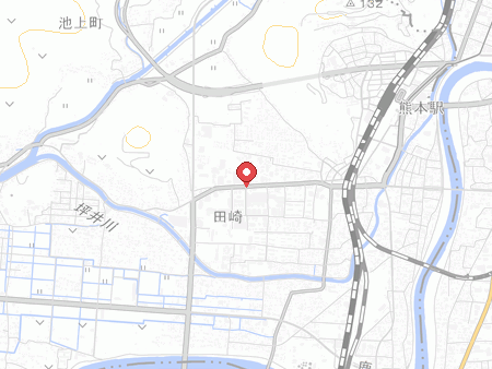 ラウンドワンスタジアム 熊本店の地図