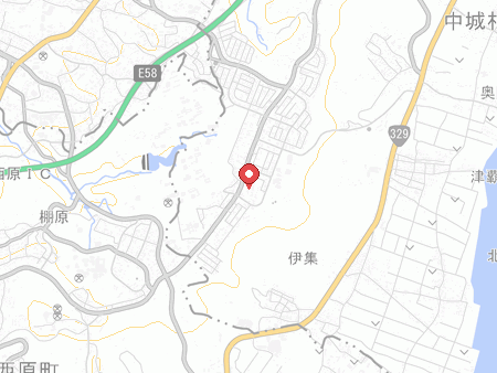 バルコラボ グランデ中城店の地図