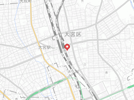 バグース 大宮店の地図