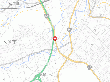 ラウンドワンスタジアム 入間店の地図