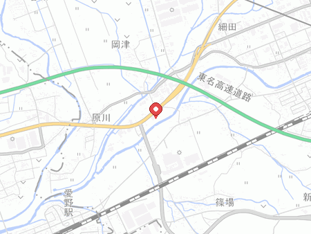 掛川毎日ボウルの地図