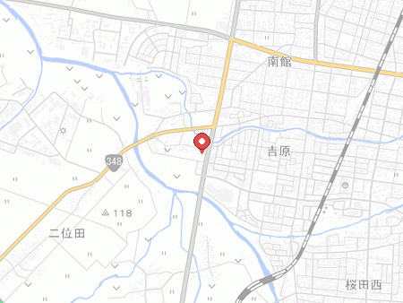 ゲームプラザBe-in2 ゲームゾーントレジャー 吉原店の地図