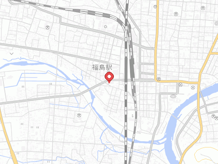ラウンドワンスタジアム 福島店の地図