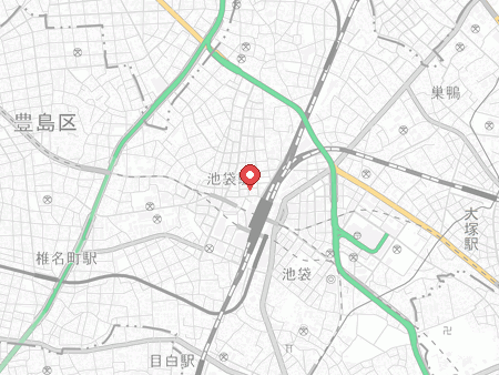 バグース 池袋西口店の地図