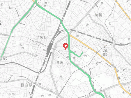グランサイバーカフェ バグース 池袋サンシャイン60通り店の地図