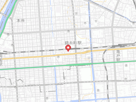 バグース 錦糸町店の地図