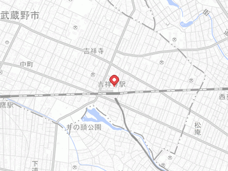 バグース 吉祥寺店の地図
