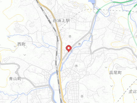 長崎ラッキーボウルの地図