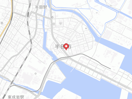 ラウンドワンスタジアム 半田店の地図