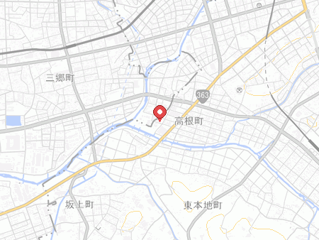 東名ボールの地図