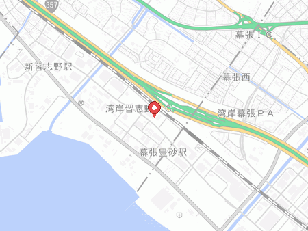 ラウンドワンスタジアム 習志野店の地図