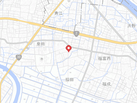 えんどう卓球場の地図