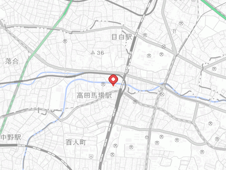 卓球王 倶楽部の地図