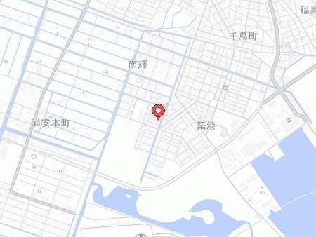 卓球場ウエスギの地図