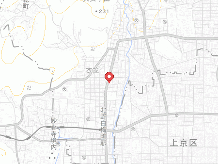 平野卓球場の地図