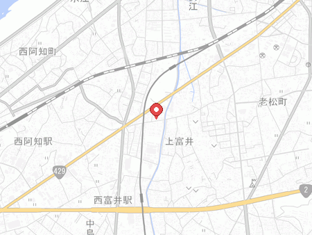 倉敷体育館の地図