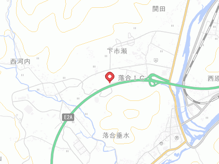 落合総合公園の地図