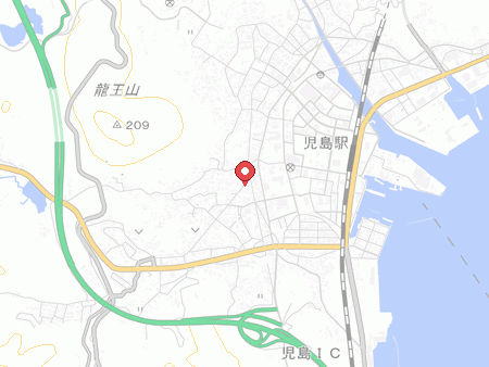 ビバハイランドボウリングの地図