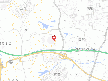 大分スポーツ公園の地図