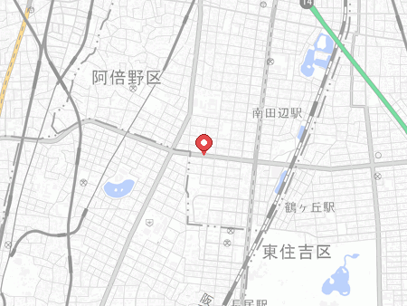 月待卓球場の地図