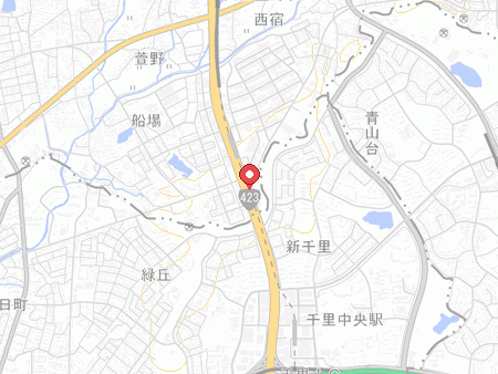 北摂卓球カレッジの地図