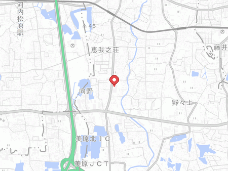 羽曳野市立総合スポーツセンター（はびきのコロセアム）の地図