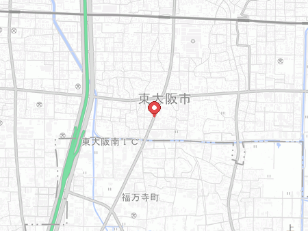 ラウンドワン 東大阪店の地図