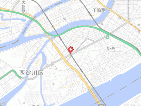 オレンジ卓球場の地図