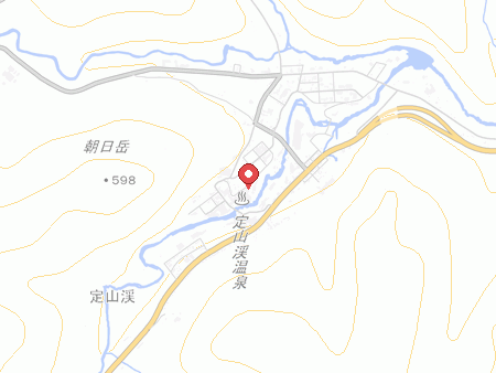 ホテル鹿の湯の地図