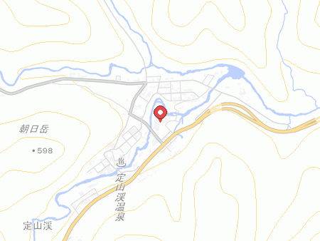 定山渓ビューホテルの地図