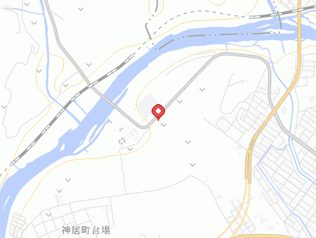忠和公園体育館の地図