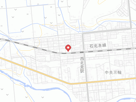 サントライ北見の地図