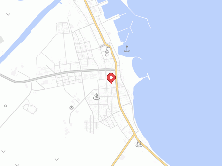標津町総合体育館の地図