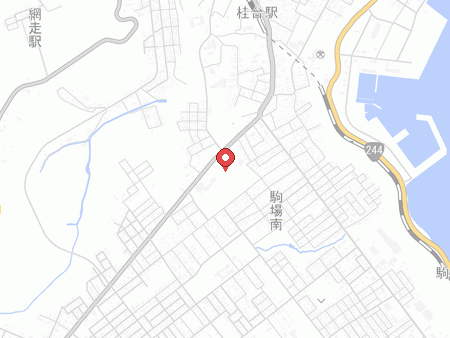 網走市総合体育館の地図