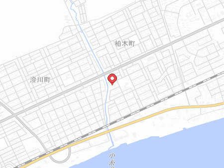 苫小牧市川沿公園体育館の地図