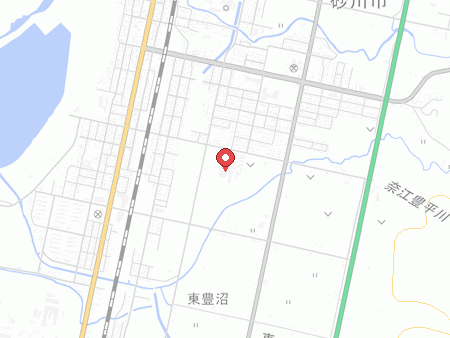 砂川市総合体育館の地図